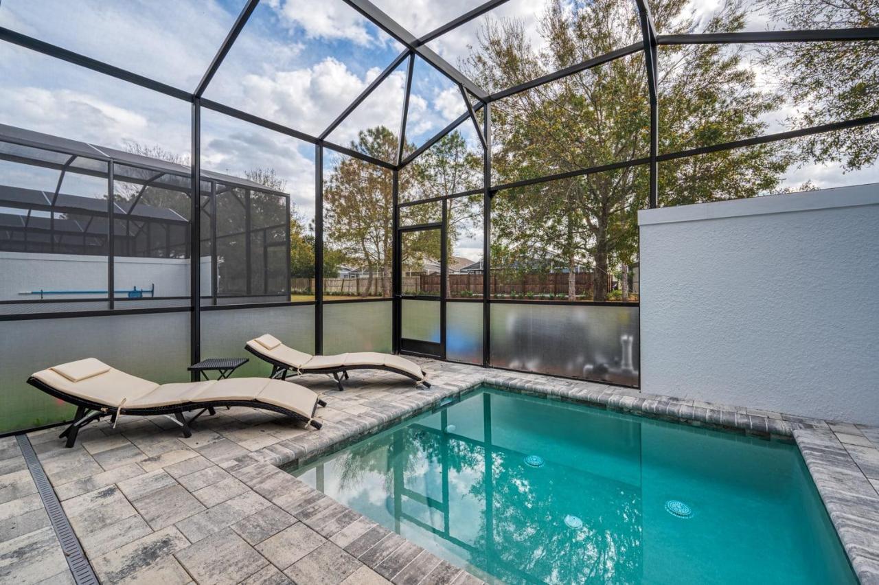 Pleasant Townhome With Private Pool Near Disney Four Corners Eksteriør bilde